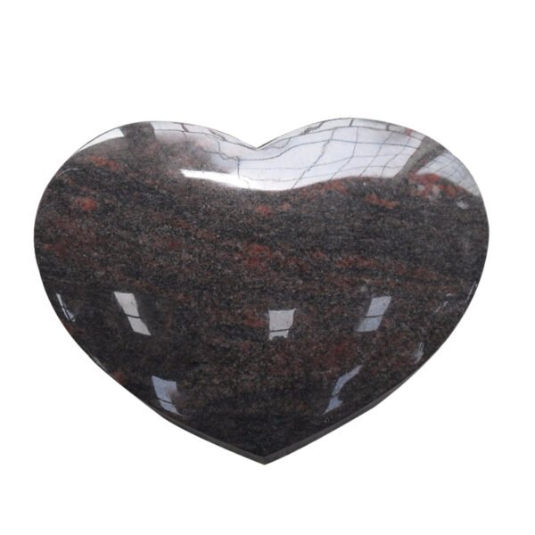 Polished Granite Heart Memorial Stone
