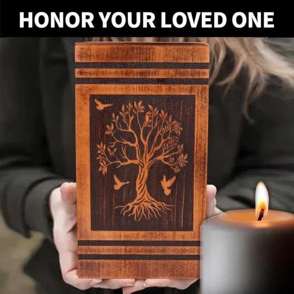 Wooden Commemorative Cremation Urns