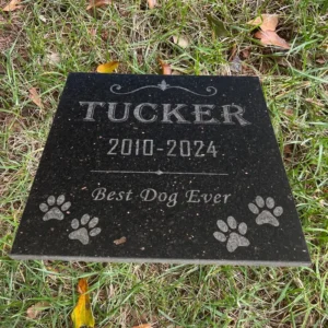 custom pet memorial marker
