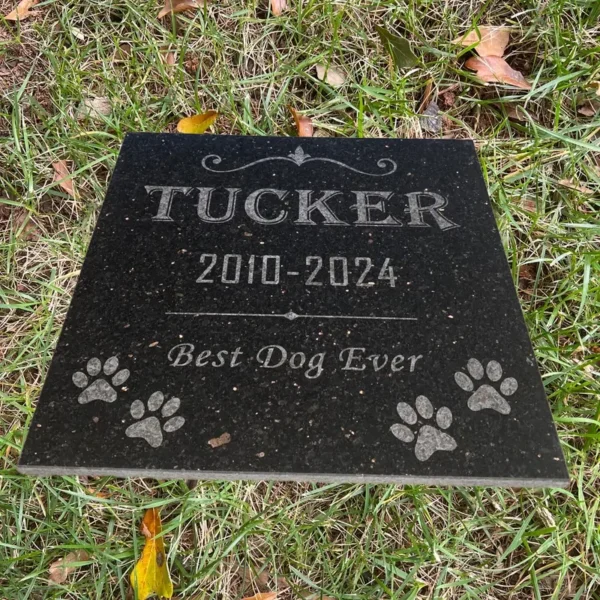 custom pet memorial marker