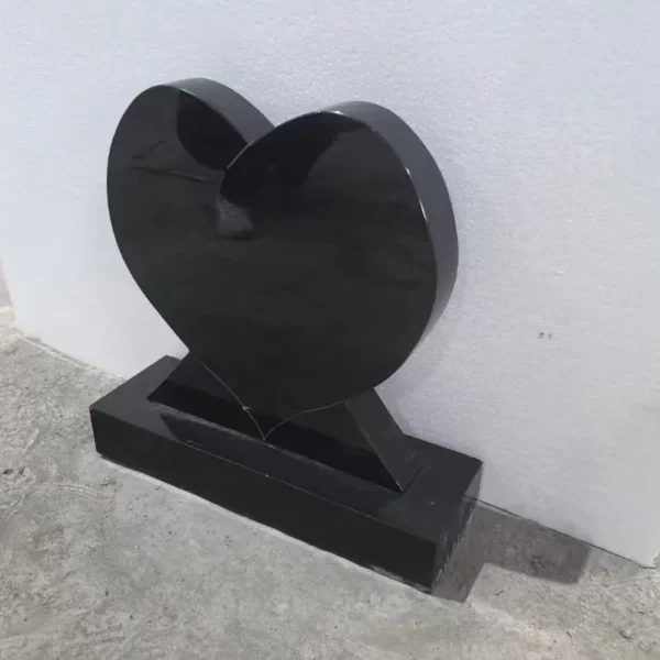 heart cemetery headstone grave marker