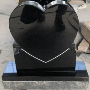 heart shaped grave stone