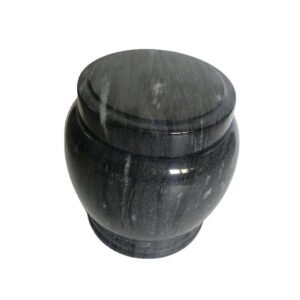 black marble urn for pet ashes