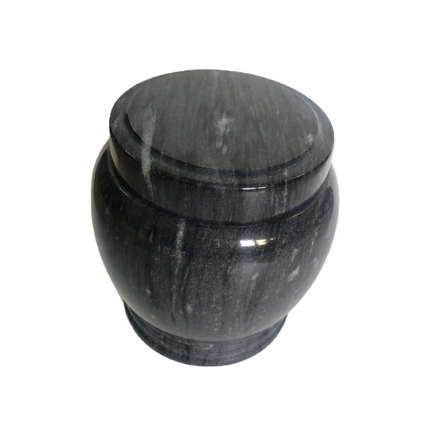 black marble urn for pet ashes