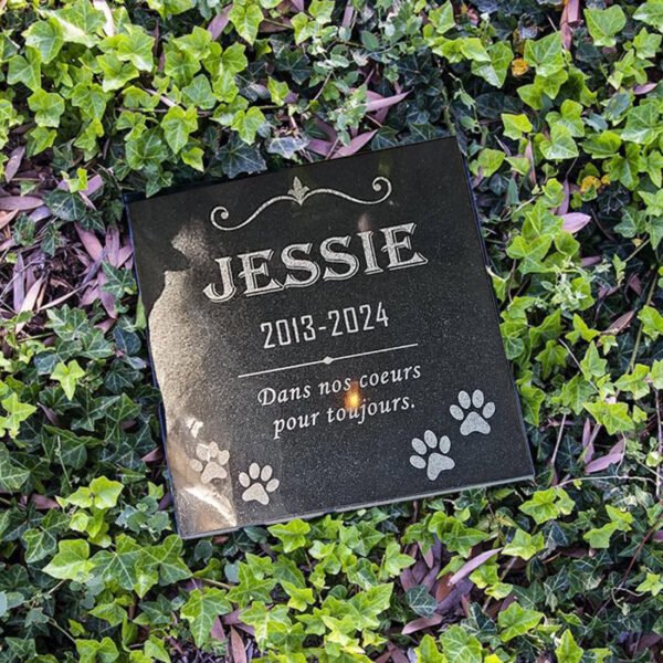 pet grave marker for dog