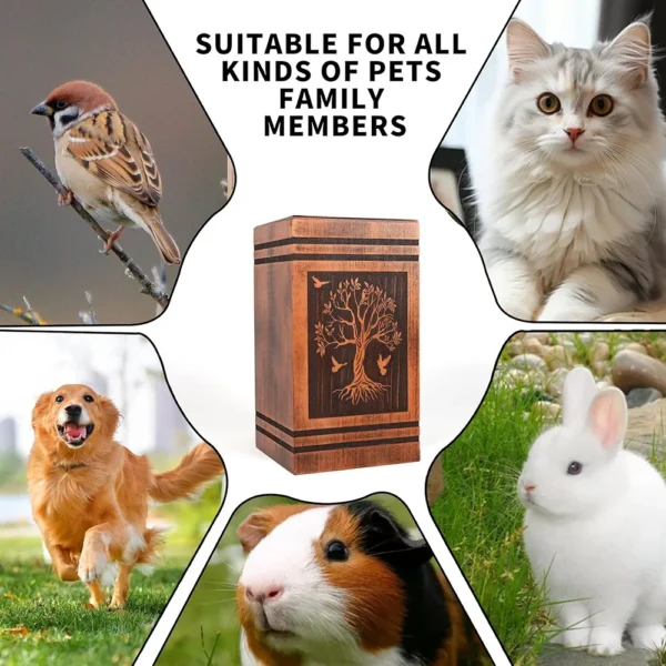 Wooden Pet Urns